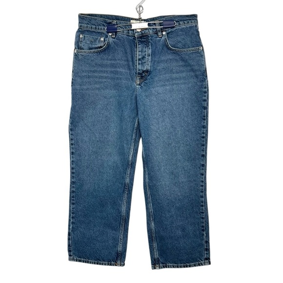 We The Free Denim - Free People Dropped Boyfriend Relaxed Fit Rigid Ankle Jeans Women’s 30